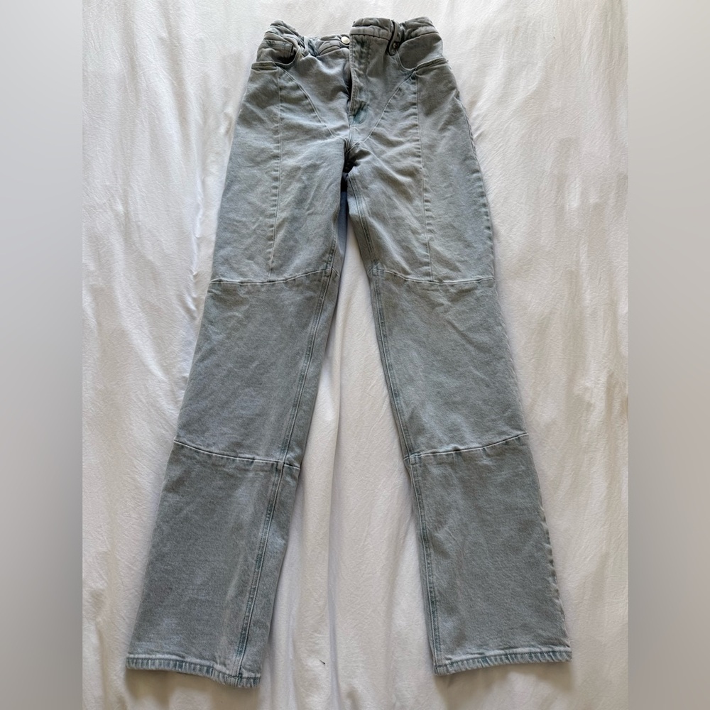 Good American Light Wash Straight Leg